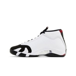 Air Jordan 14 Authenticité Blanc/Rouge Original