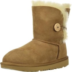 Bottes UGG Enfant Mixte Bailey Button II Mouton Peau Mouton