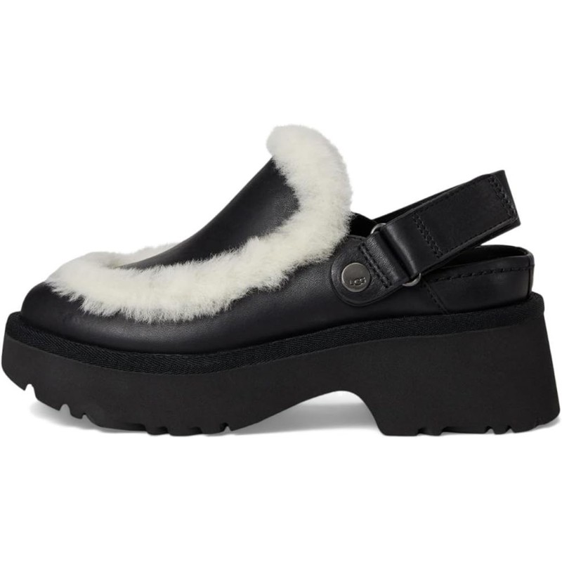 UGG Esmee Leather Clog Marche Prolongée